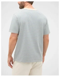 Seed Heritage Stripe Crew Tee