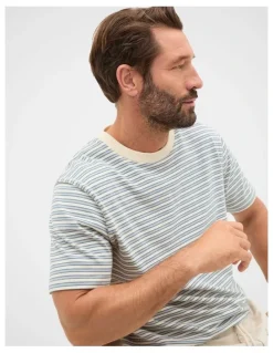 Seed Heritage Stripe Crew Tee