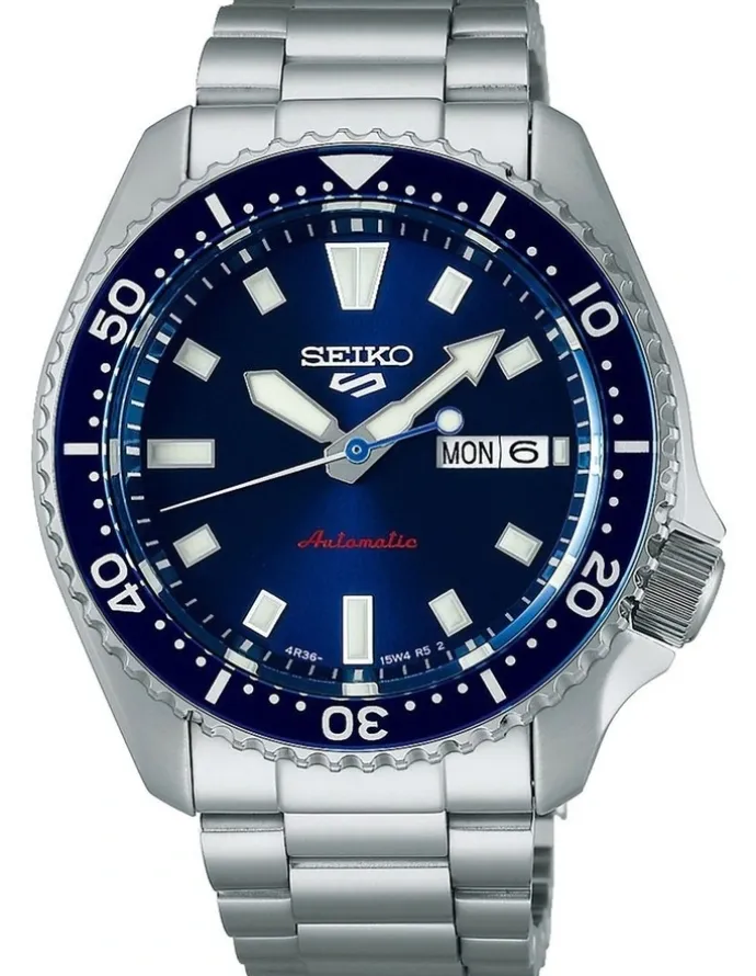 Seiko 5 Sports Watch SRPL83K SKX in Silver