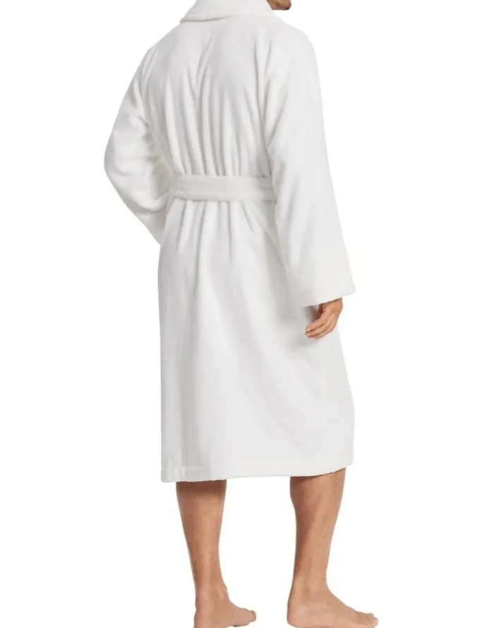 Sheridan Aven Australian Cotton Dad Robe in White
