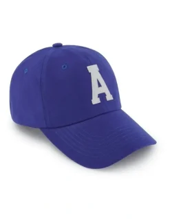 Shore Club College Letter Cap in Blue