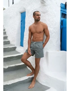 Shore Club Swim Short in Courtside