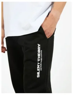 Silent Theory Essential Theory Track Pant V2 in Black