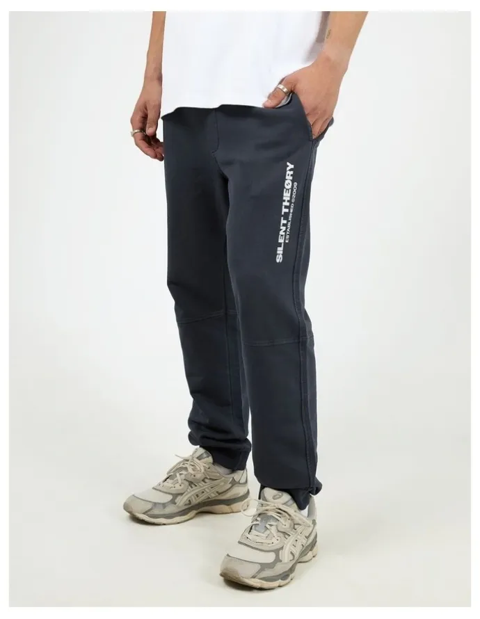 Silent Theory Essential Theory Track Pant V2 in Navy