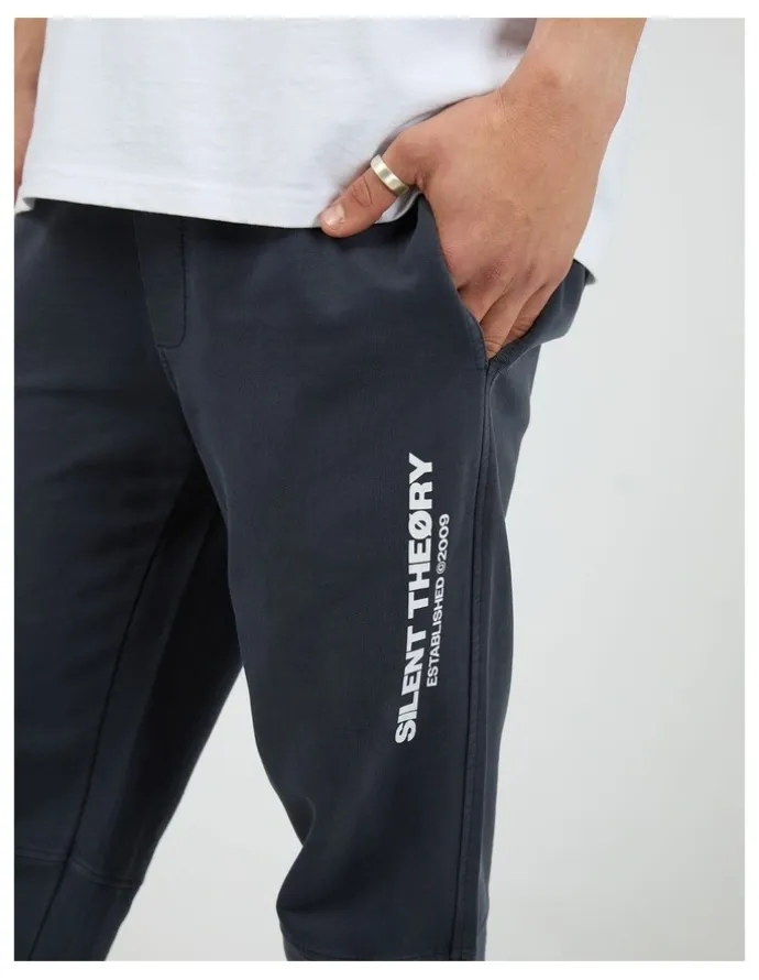 Silent Theory Essential Theory Track Pant V2 in Navy