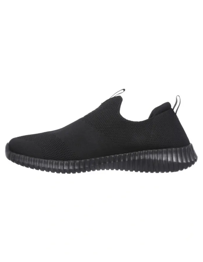 Skechers Elite Flex Wasik Sneaker in Black