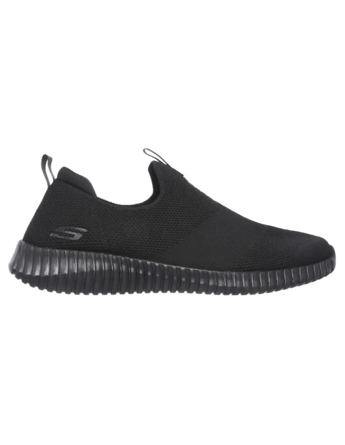 Skechers Elite Flex Wasik Sneaker in Black