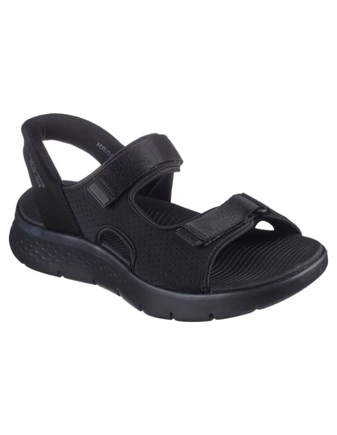 Skechers Go Walk Flex Sandal in Black