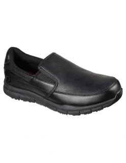 Skechers Nampa Groton Slip On Sneaker in Black