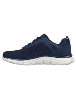 Skechers Track Broader Shoe in Navy