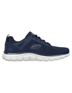 Skechers Track Broader Shoe in Navy