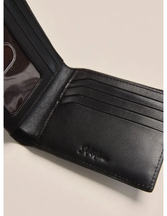 S.Kidman K0026CHE Harford Leather Wallet in Chestnut