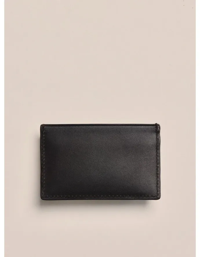 S.Kidman K0028CHE Morney Leather Card Holder in Chestnut