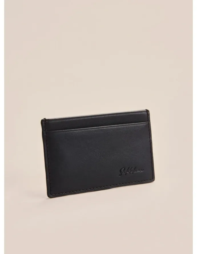 S.Kidman K0028CHE Morney Leather Card Holder in Chestnut