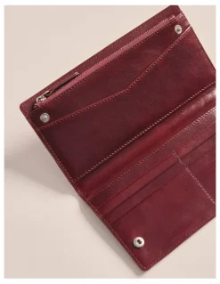 S.Kidman S.Kidman K0044 RED MARANOA WALLET