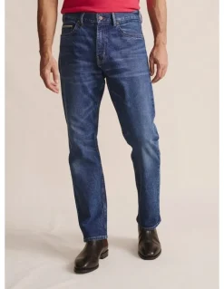 S.Kidman Camden 5 Pocket Jeans (Reg32) Mid Rise 1PAM00048R in Mid Wash