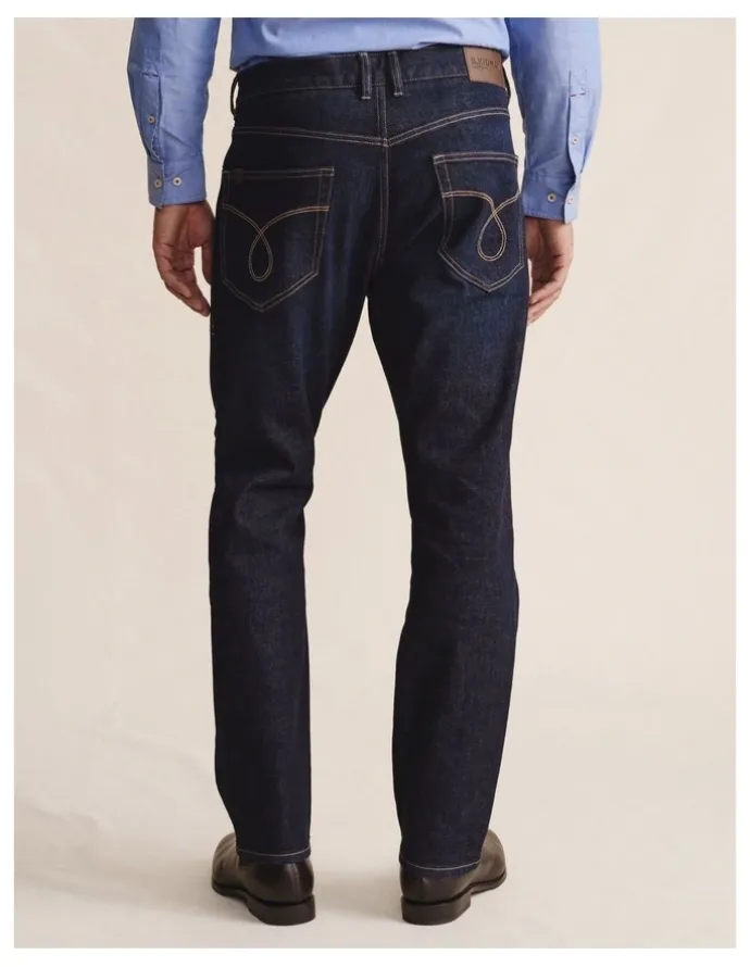 S.Kidman Camden 5 Pocket (Reg 32) Mid Rise Jeans 1PAM00048R in Dark Wash