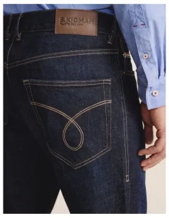 S.Kidman Camden 5 Pocket (Reg 32) Mid Rise Jeans 1PAM00048R in Dark Wash
