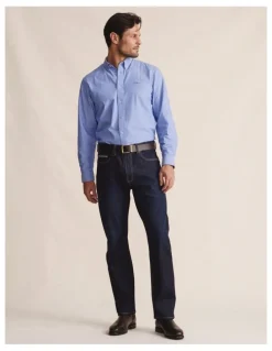 S.Kidman Camden 5 Pocket (Reg 32) Mid Rise Jeans 1PAM00048R in Dark Wash