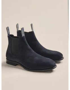 S.Kidman Durham Suede Boot in Navy K0002 NAV