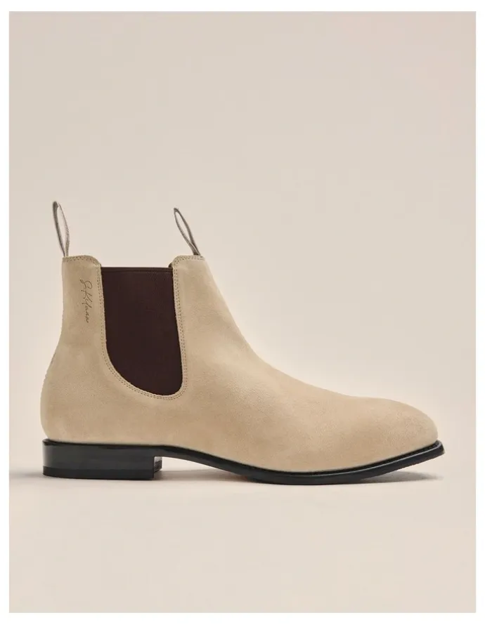 S.Kidman Durham Suede Boot K0002 in Sand