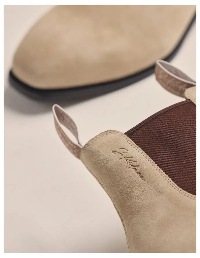 S.Kidman Durham Suede Boot K0002 in Sand