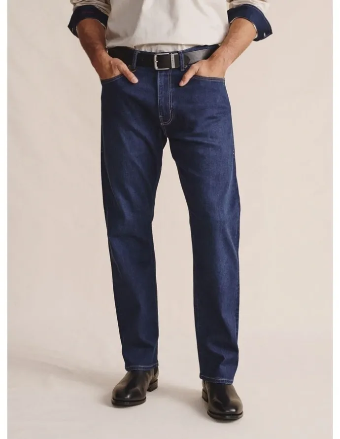 S.Kidman Kilmore 5 Pocket (Long 38) Mid Rise Jeans 1PAM00151L in Dark Wash