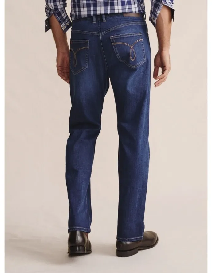 S.Kidman Kilmore 5 Pocket (Reg 32) Mid Rise Jeans in Mid Wash 1PAM00151R