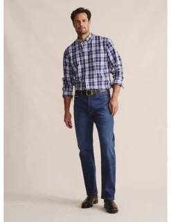 S.Kidman Kilmore 5 Pocket (Reg 32) Mid Rise Jeans in Mid Wash 1PAM00151R