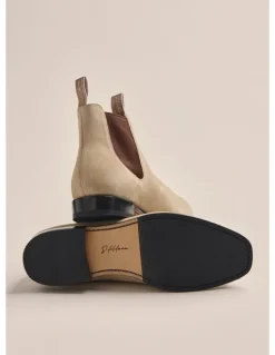 S.Kidman K0002 PSN Durham Suede Boot in Pale Sand