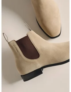 S.Kidman K0002 PSN Durham Suede Boot in Pale Sand