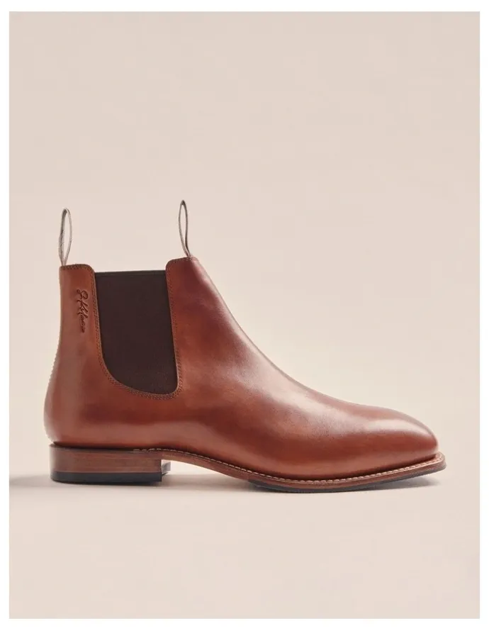 S.Kidman Rus Sidney Goodyear Welt Boots K0001 in Rust