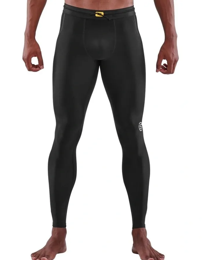 SKINS Series-3 Active Thermal Long Tight in Black