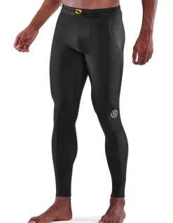 SKINS Series-3 Active Thermal Long Tight in Black