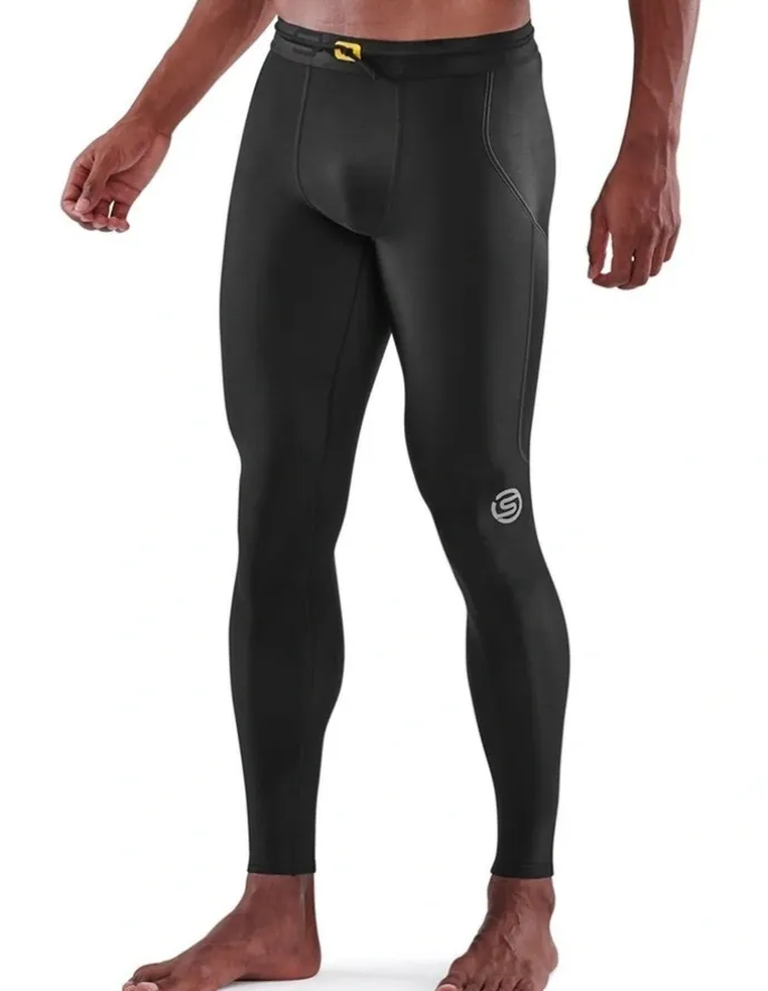 SKINS Series-3 Active Thermal Long Tight in Black