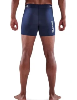 SKINS Series-1 Activewear Short in Navy Blue