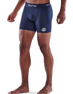 SKINS Series-1 Activewear Short in Navy Blue