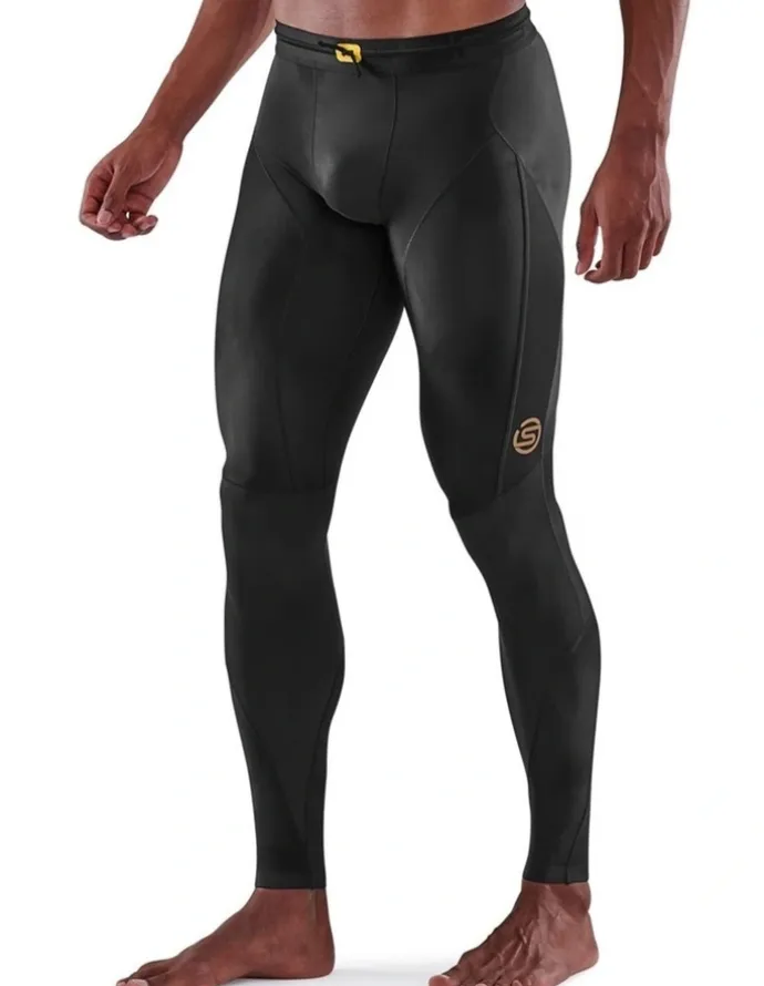 SKINS Series-5 Gym/Running Long Tight in Black