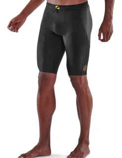 SKINS Series-5 Running Half Tight in Black