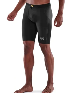 SKINS Series-3 Running Half Tight in Black