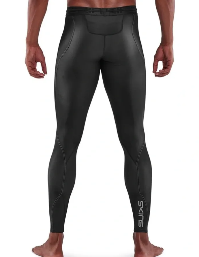 SKINS Series-3 Running/Gym Long Tight in Black