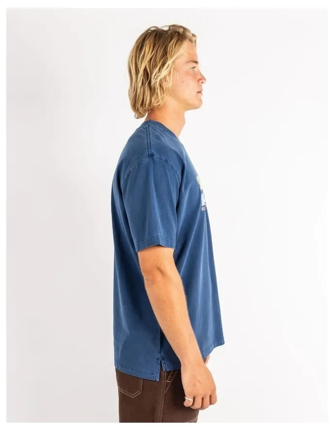 Skwosh Rising Fun Regular Tee in Navy