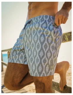 Skwosh Daisy Chain Shorts In Navy
