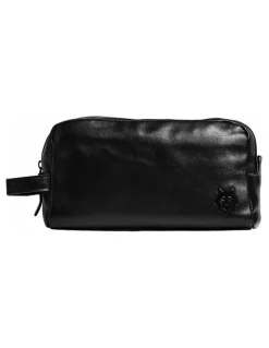 Society of Wolves Leather Toiletry Bag