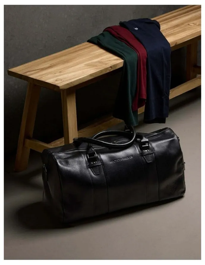 Society of Wolves Leather Overnight Bag