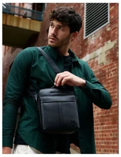 Society of Wolves Leather Cross Body Bag