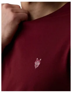 Society of Wolves Classic Tee Bordeaux