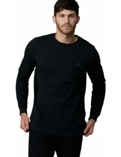 Society of Wolves Crew Neck Fleece Black