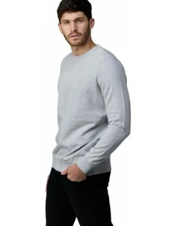 Society of Wolves Crew Neck Fleece in Grey