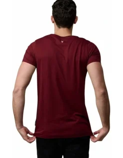 Society of Wolves Fashion Tee Bordeaux